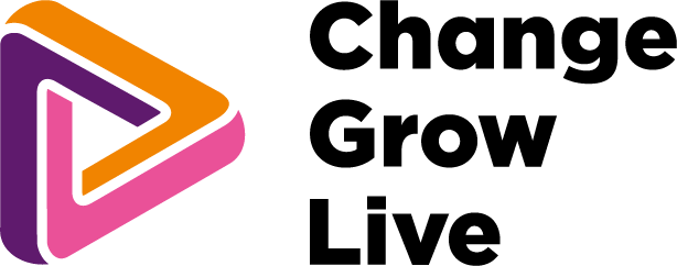 Chnage Grow Live logo on a white background