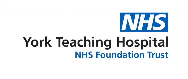 York Teaching Hospital Trust logo in a white background